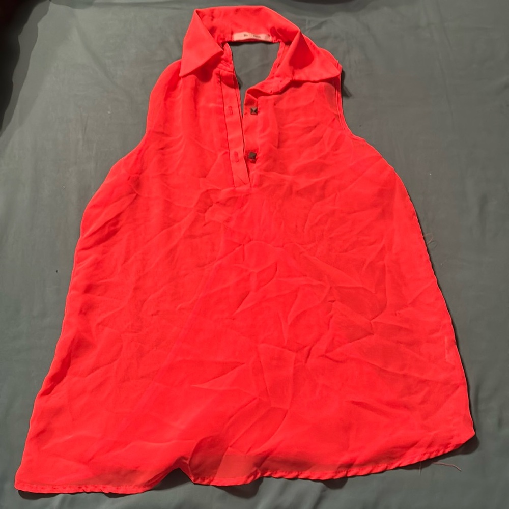 Womens Small Blu Planet Top
